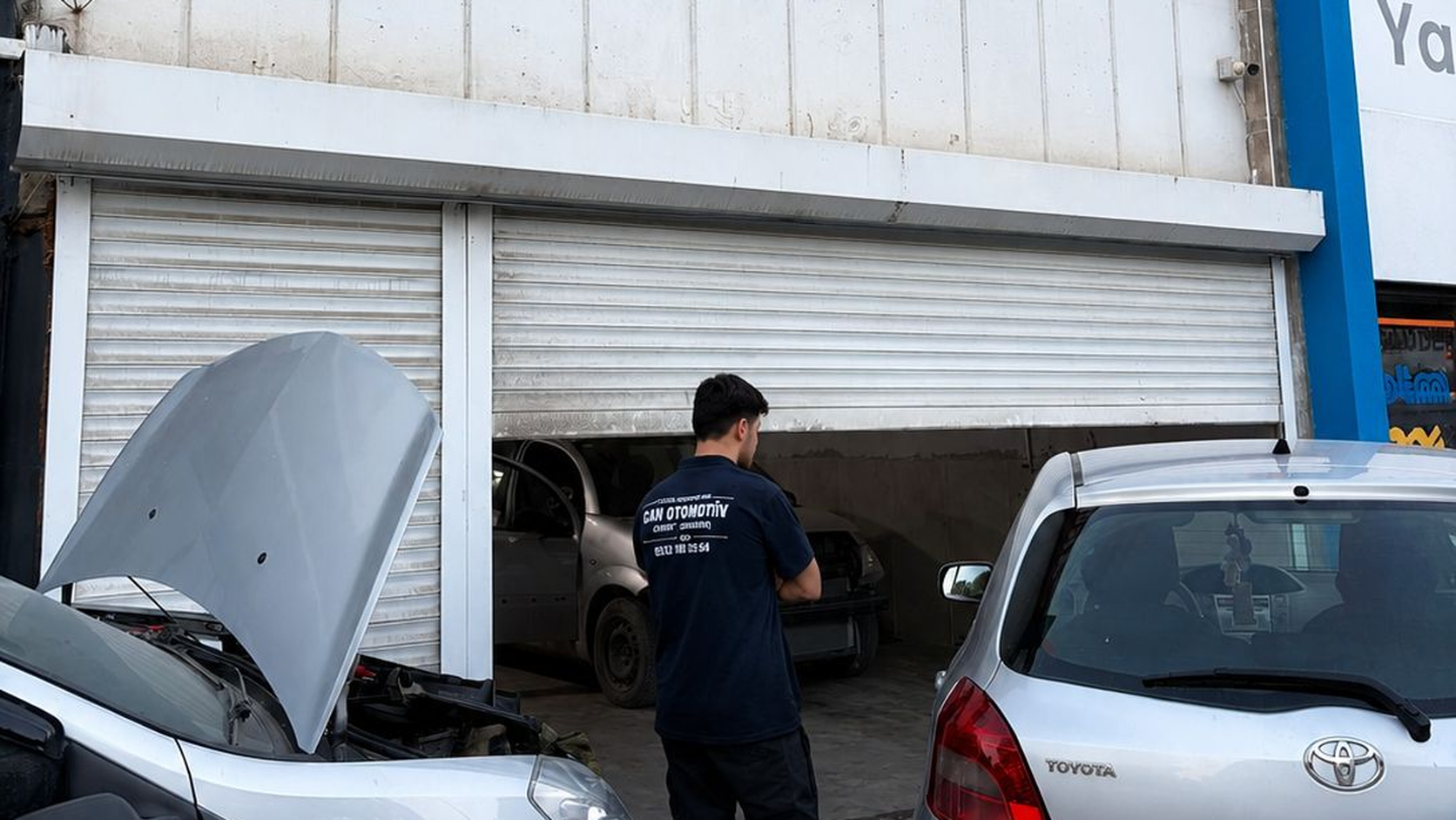 Can Otomotiv dükkan dış cephesi